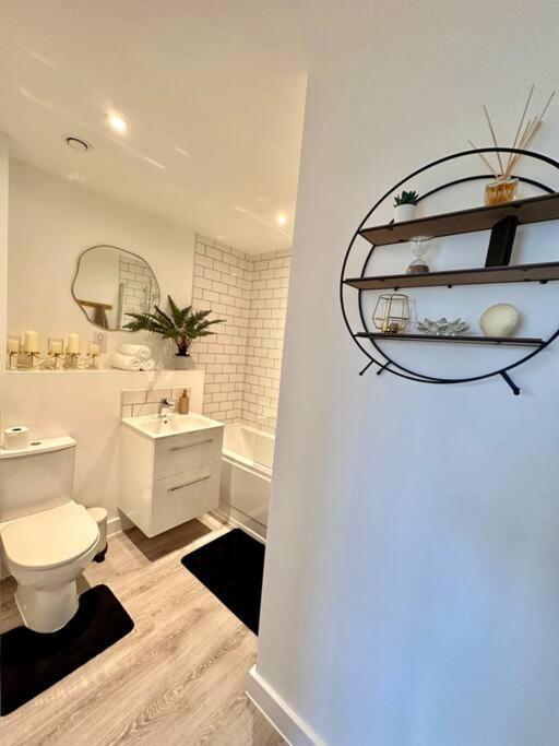Central Derby Urban 2 Bedroom Flat - An Oasis Of Elegance! Free Parking And Wifi Suitable For Families And Professionals Exteriér fotografie